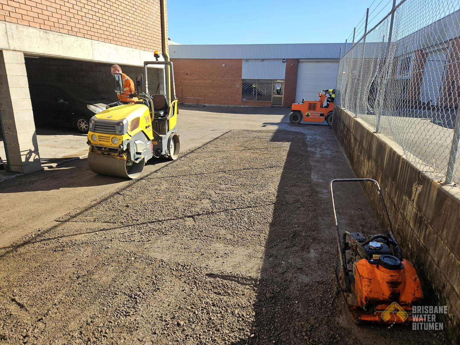 Industrial Estate Car Park Construction project photo