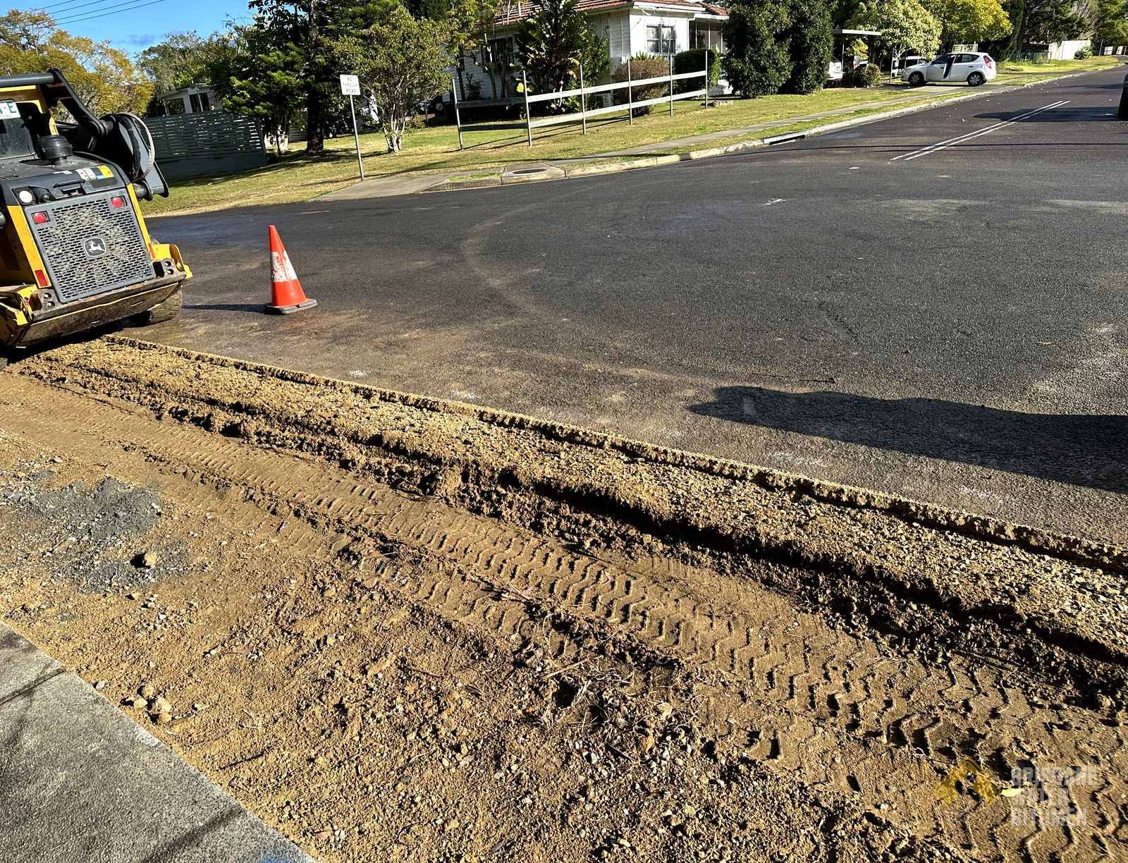 Kerb & Channel with Road Edge Reconstruction, Morisset project photo 3