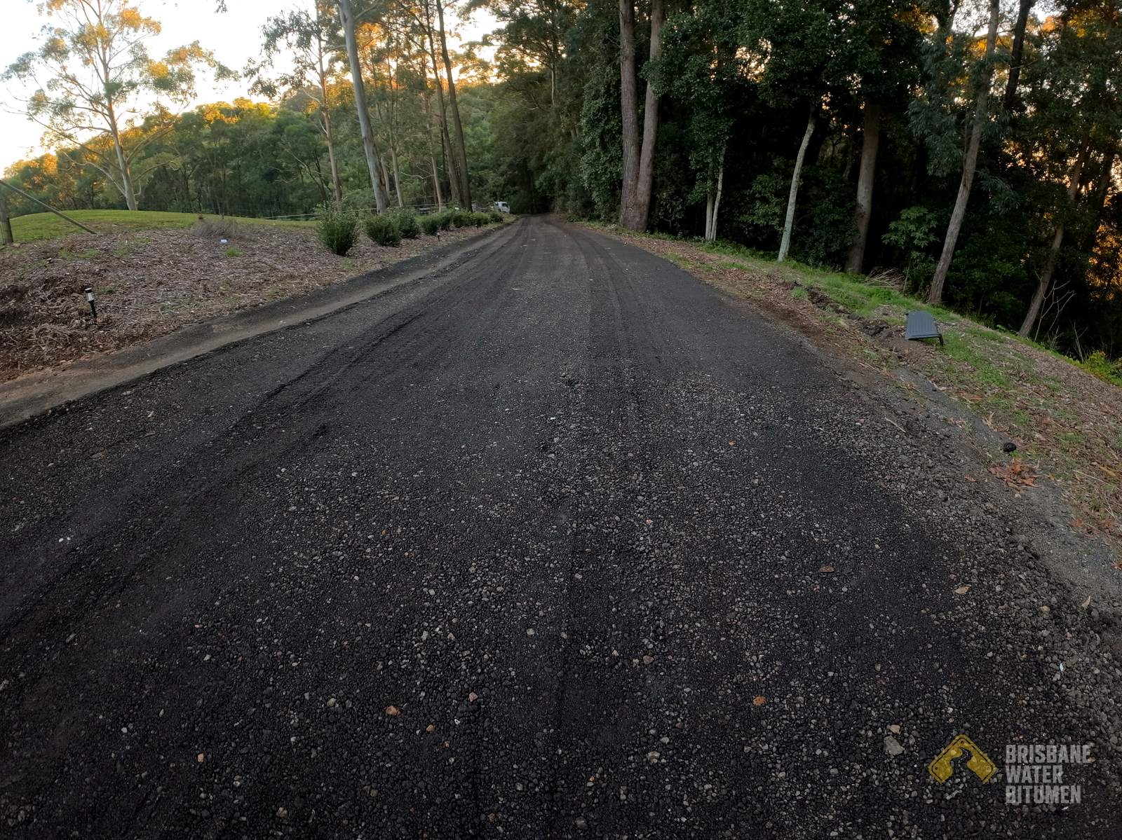 Tree-Lined Rural Driveway Resurfacing, Lisarow project photo 2